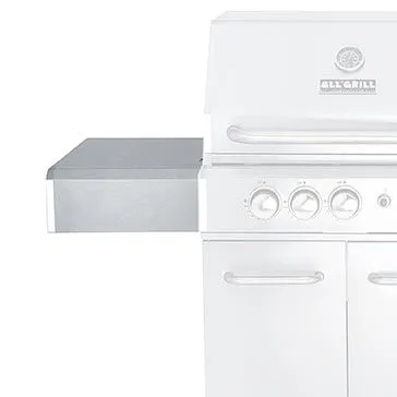 AllGrill Allrounder Modular Seitenteil Ablage links Edelstahl
