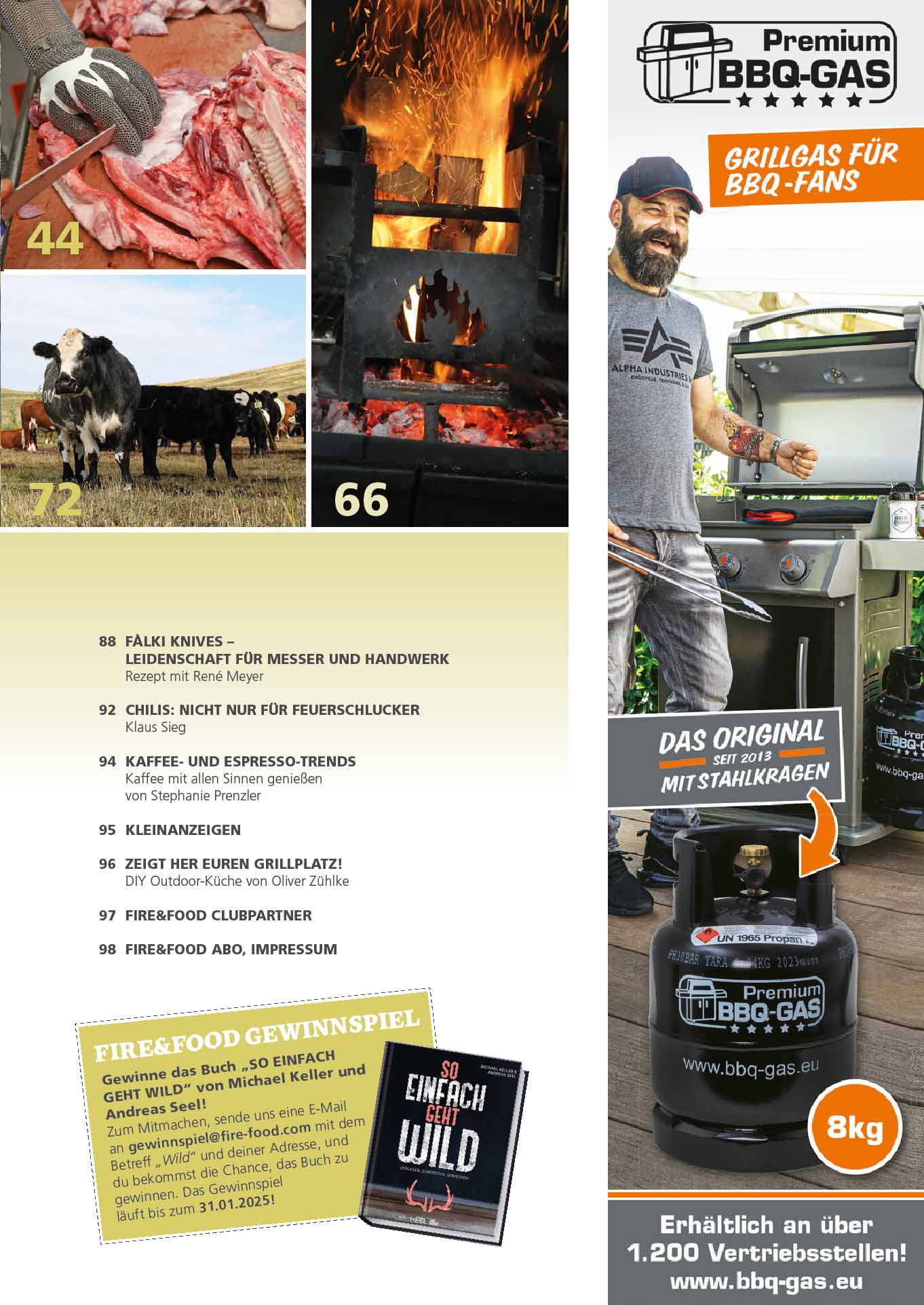 FIRE&FOOD 2024/04 Magazin Einzelausgabe Print Digital