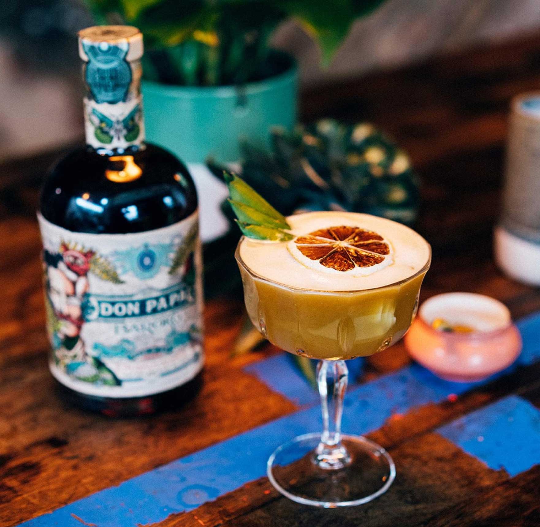 Don Papa Baroko Rum 0,7 l 40% Vol Flasche Vanille-Honig