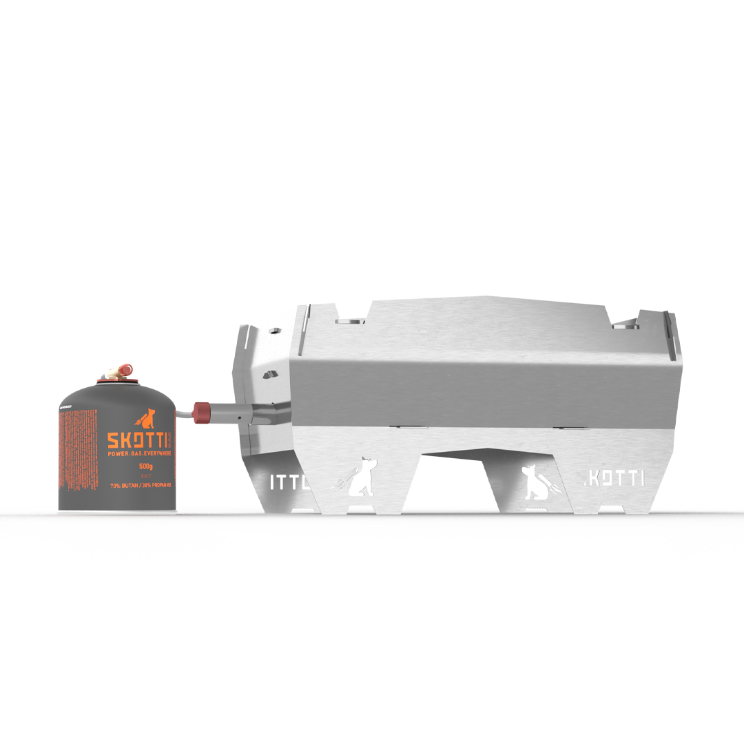 SKOTTI Gaskartusche EN417 500g Schraubkartusche Propan-Butan