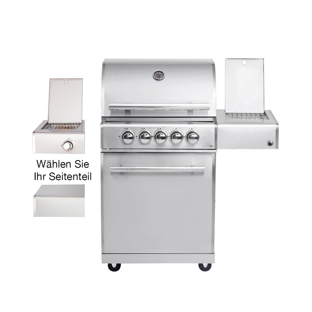 AllGrill Chef Modular Chef M Gasgrill Edelstahl 3-flammig 17,2kW