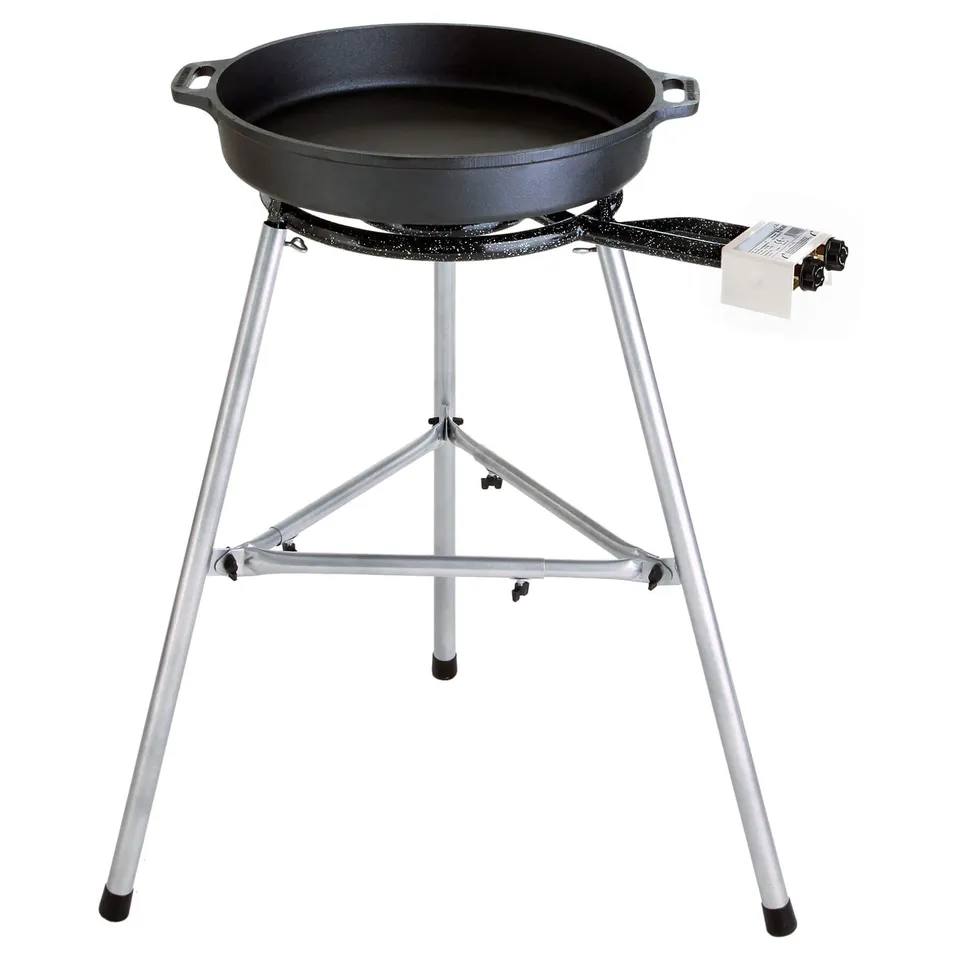 AllGrill Paella World Gusspfannen-Set 3 60 cm 11,4 kW