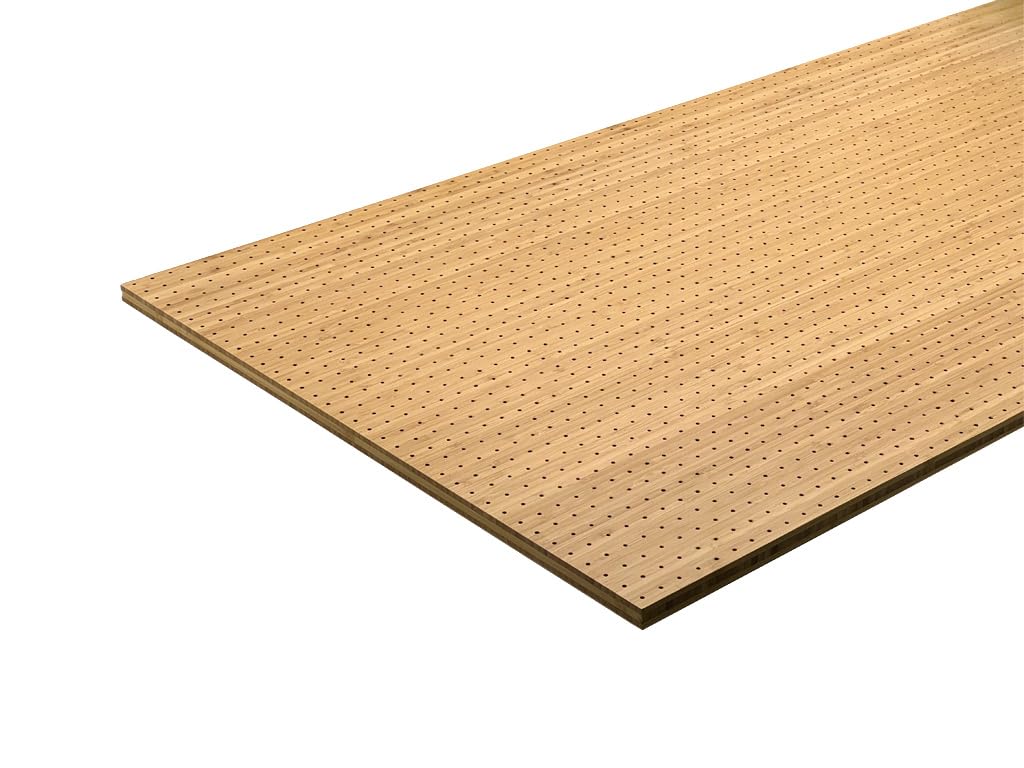 HPFloor Sento Akustikpaneele Bambus 122x60 cm 2er-Set hellbraun