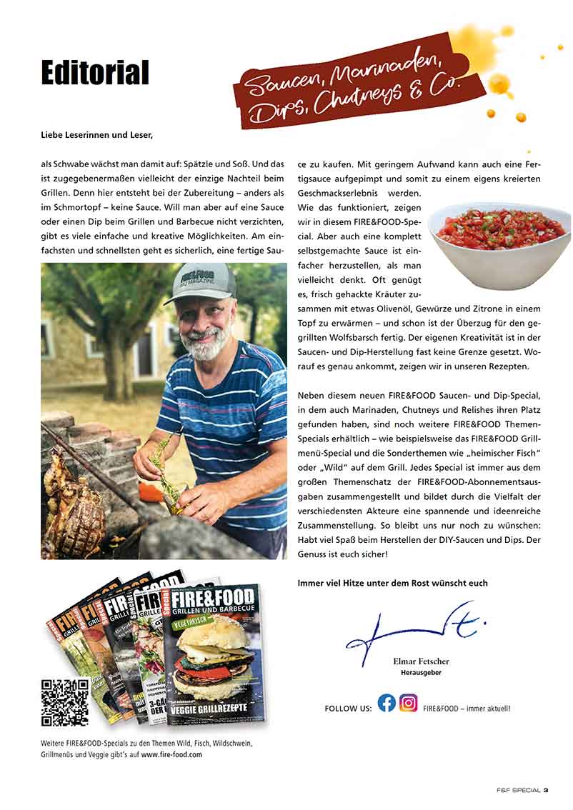 FIRE&FOOD Specials No.6 Grillgutveredelung Digitalausgabe