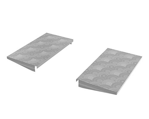 ChattenGlut Seitenablagen Gastrobräter Edelstahl 2er Set