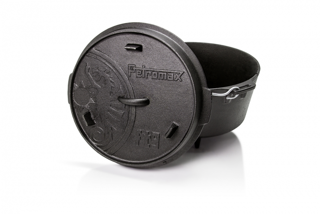 Petromax Feuertopf ft9 Dutch Oven 7,5L Gusseisen Füße