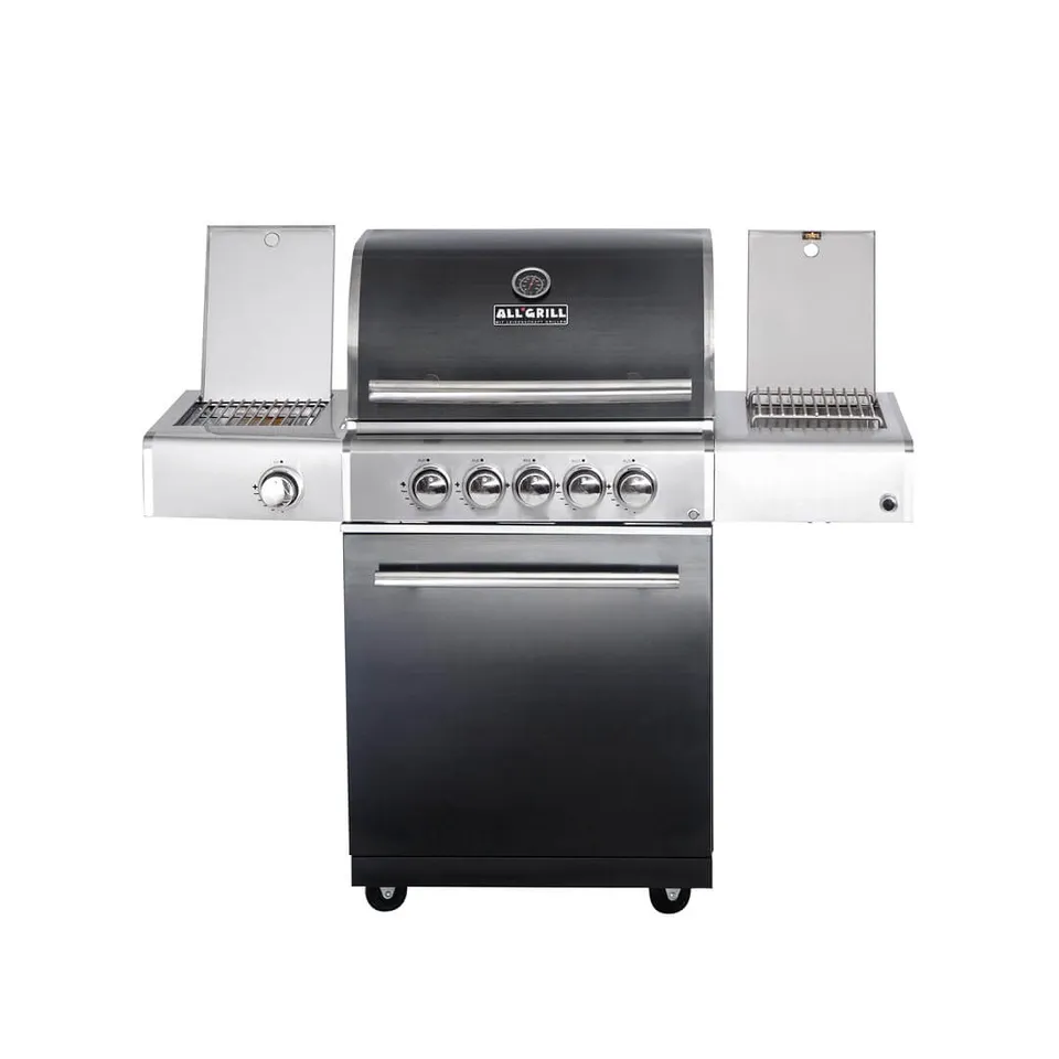 AllGrill Chef Modular S5 M-black Gasgrill 3-Brenner Edelstahl