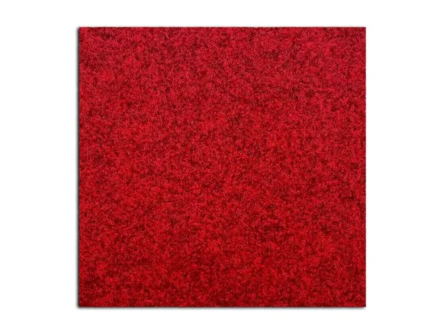 HPFloor Carpet Tiles Teppichfliese Malta Rot 50x50cm Nadelfilz