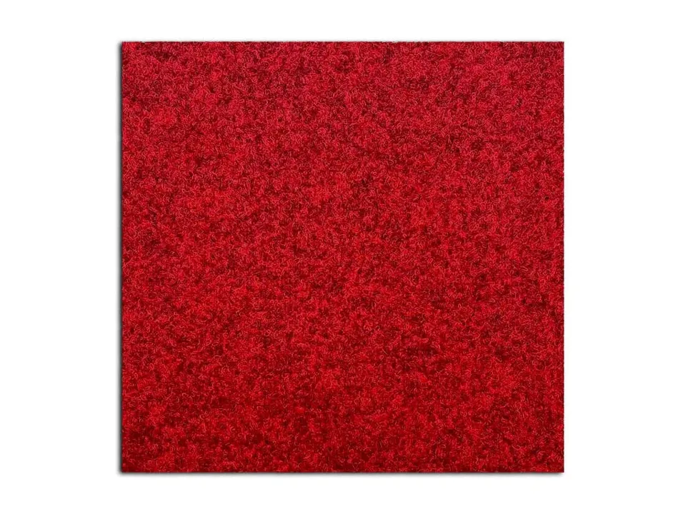 HPFloor Carpet Tiles Teppichfliese Malta Rot 50x50cm Nadelfilz
