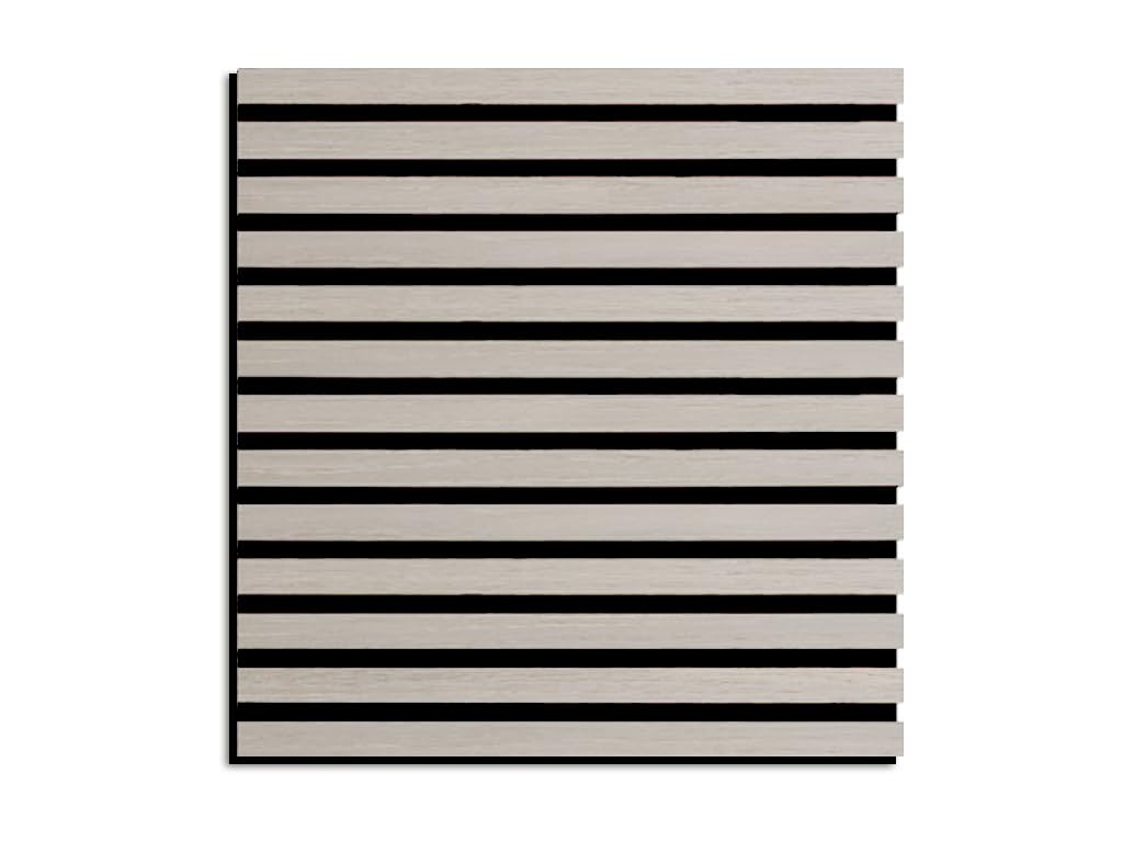 HPFloor Acoustic Panels 60x60 Grey Oak 4er-Set 21mm
