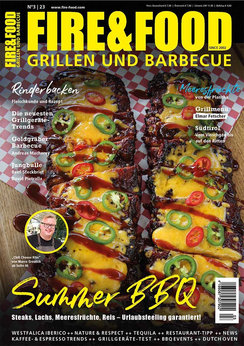 FIRE&FOOD Einzelausgaben 2023/03 Magazin Printausgabe Sommer