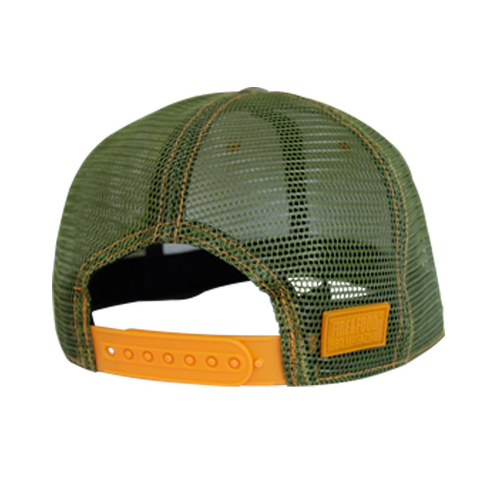 FIRE&FOOD 365 Snapback Cap olivgrün verstellbar Baumwolle