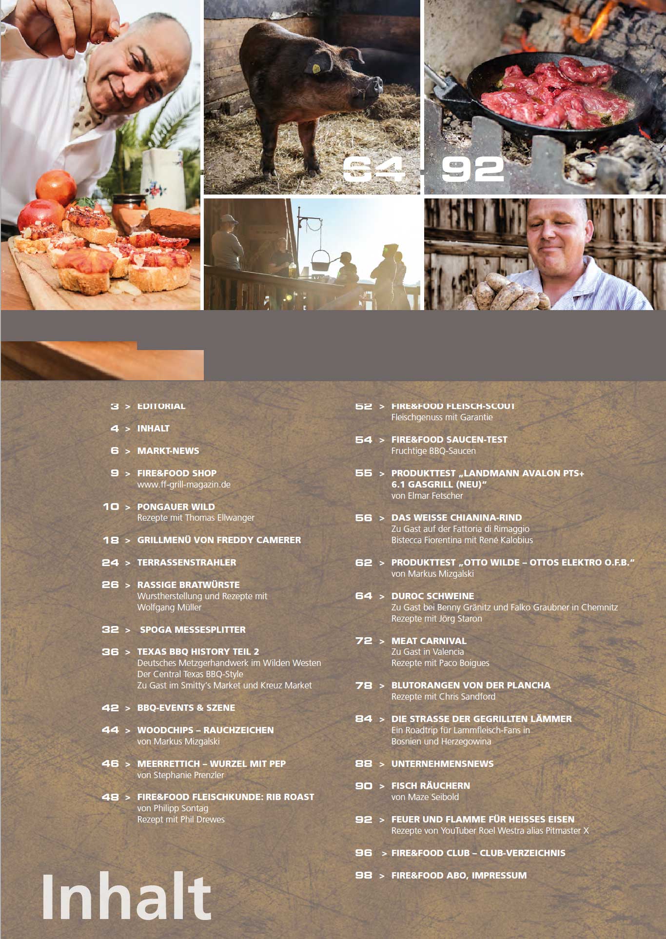FIRE&FOOD 2018/04 Magazin PDF Wild Texas BBQ Fisch
