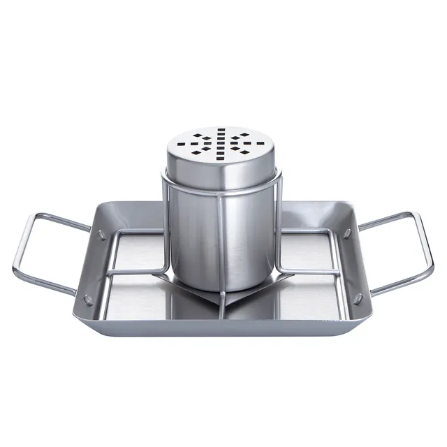 AllGrill Grillzubehör Hähnchenhalter Edelstahl 4-teilig