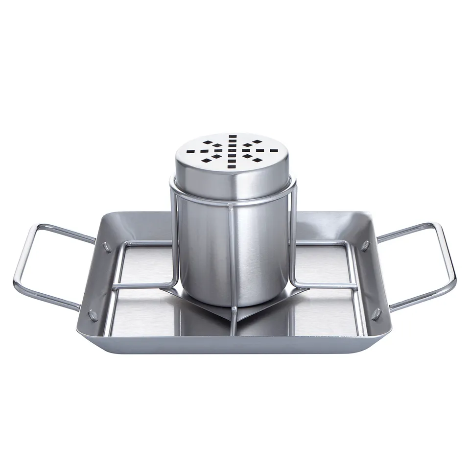 AllGrill Grillzubehör Hähnchenhalter Edelstahl 4-teilig