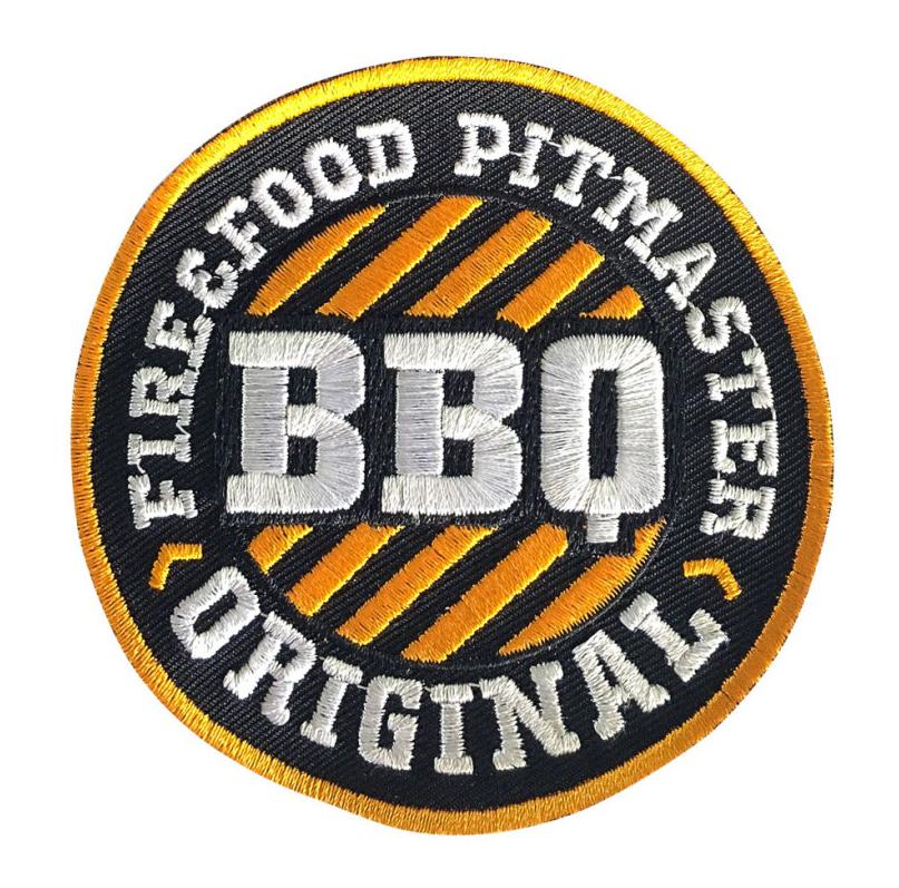 FIRE&FOOD Pitmaster Patch Aufnäher 9 cm gestickt