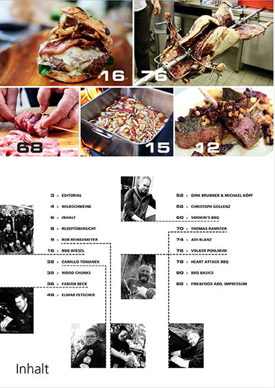 FIRE&FOOD Special No.4 Wildschwein Grill Print 84 Seiten