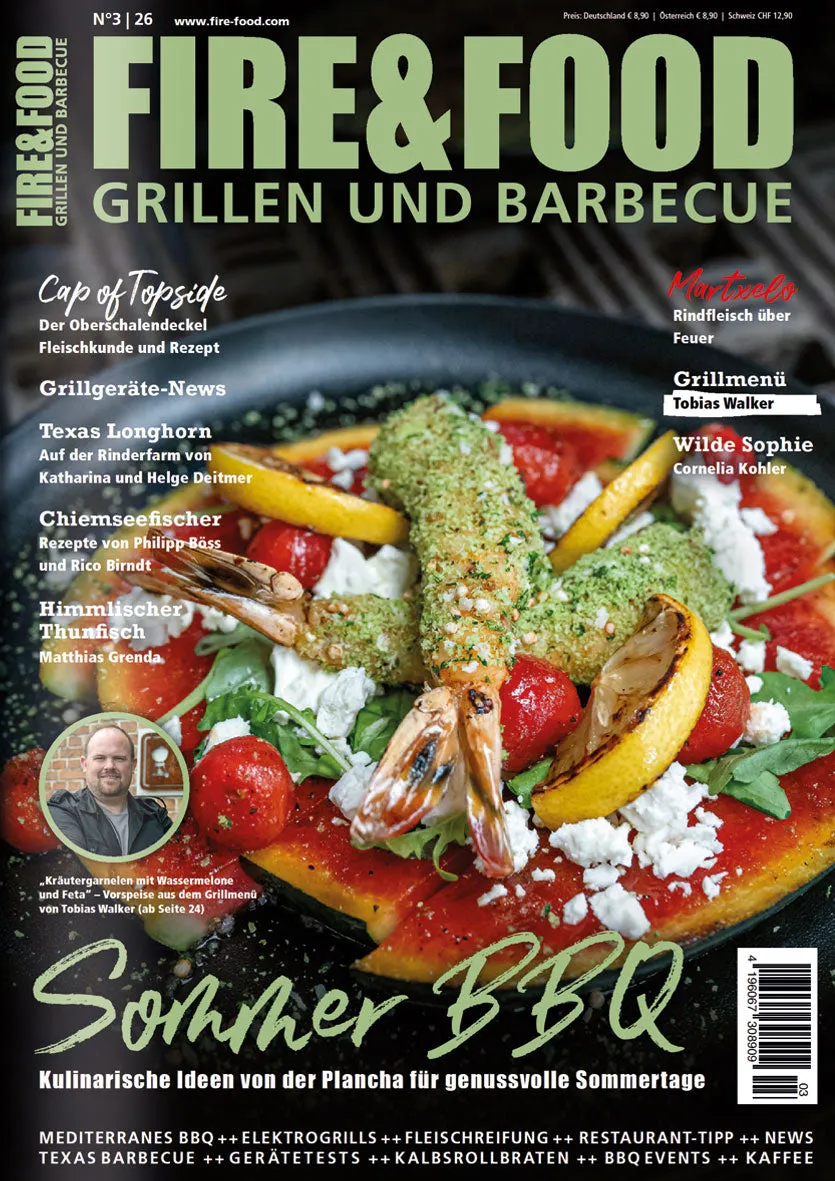 FIRE&FOOD Abo Print-Abo Kombi-Abo Jahresabo 4 Ausgaben