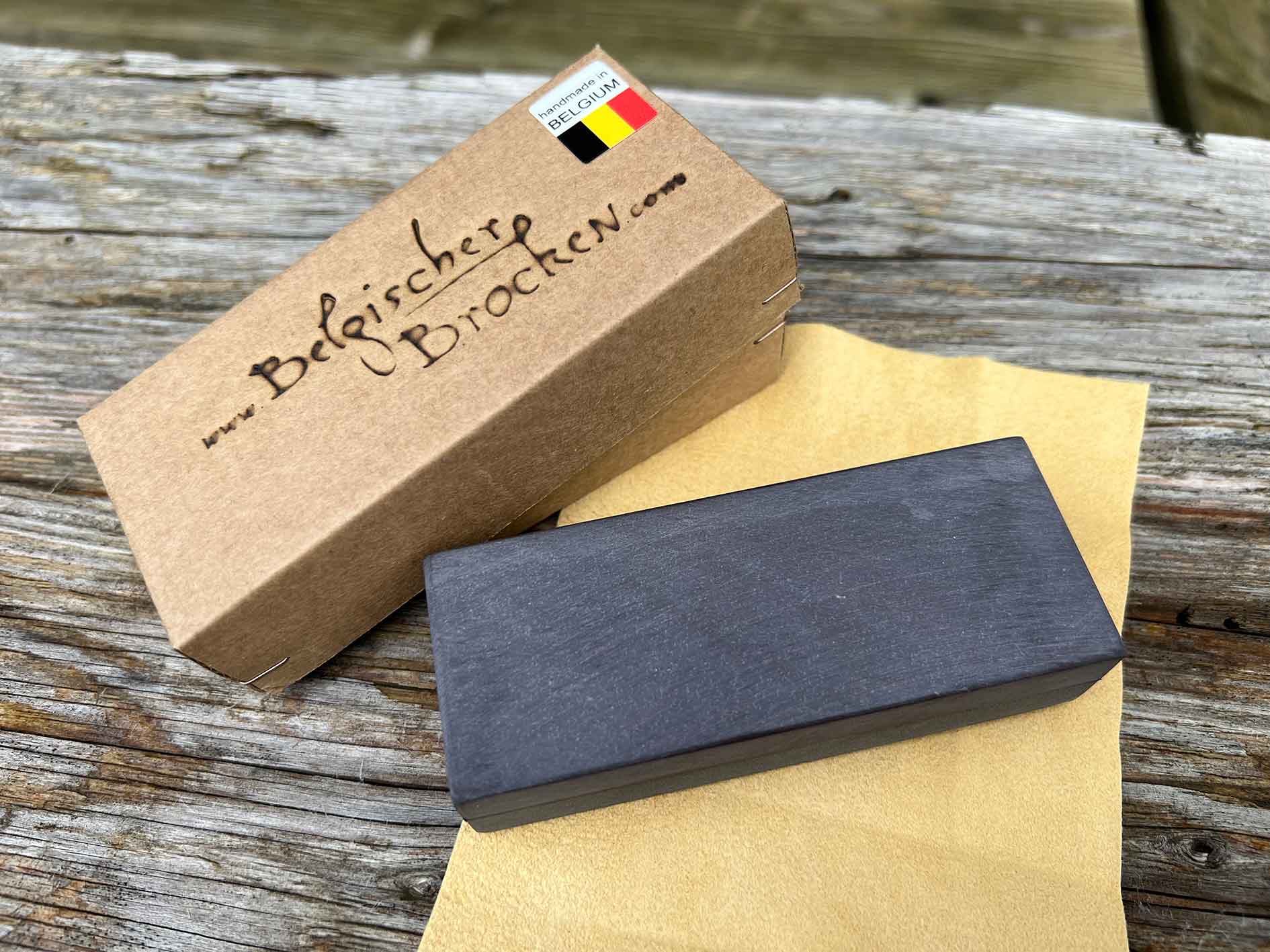 Elmar's FIRE&FOOD Schleif-Schneid-Duo Messerset Geschenk