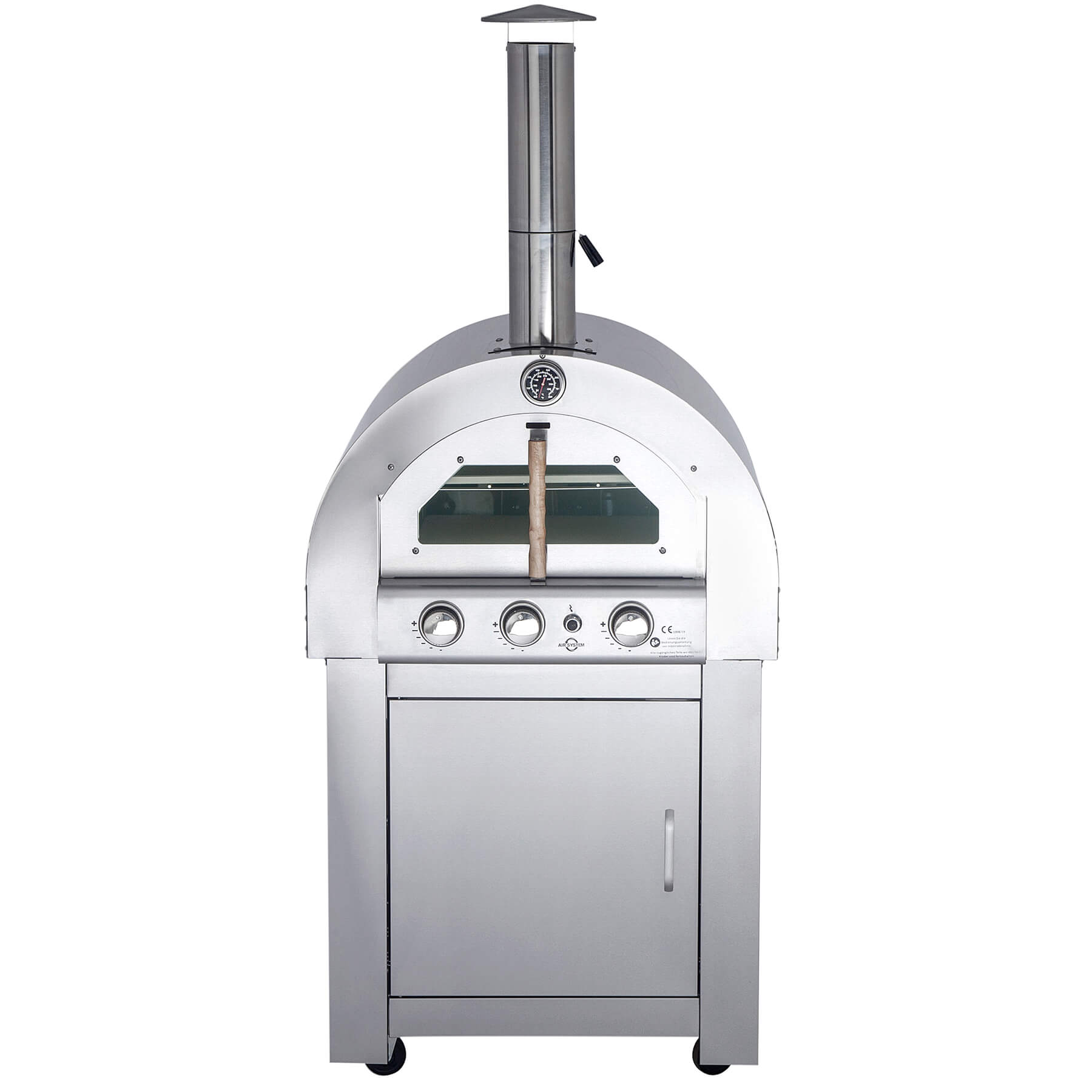 AllGrill AUßENKÜCHEN TOP-LINE Pizzaofen Gas Edelstahl Zubehör