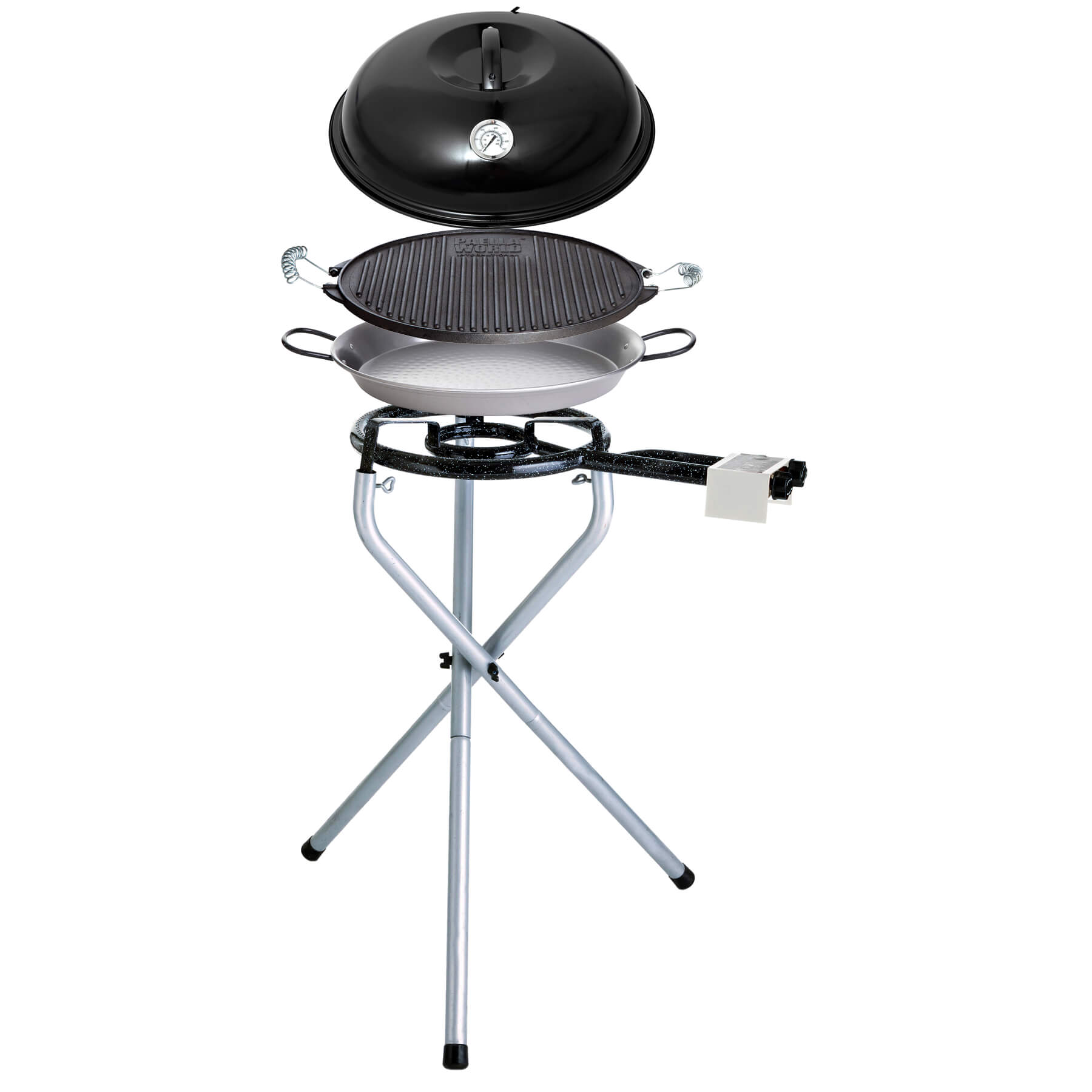 AllGrill Paella World Set Nr.1 Klein Pfanne 38cm 7,5kW