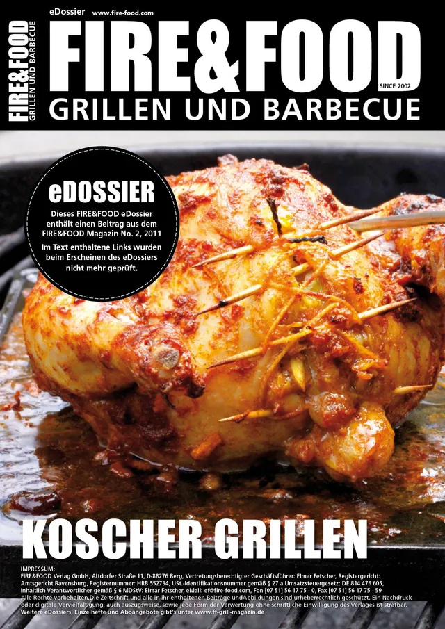 FIRE&FOOD eDossier Koscher grillen PDF 4 Seiten