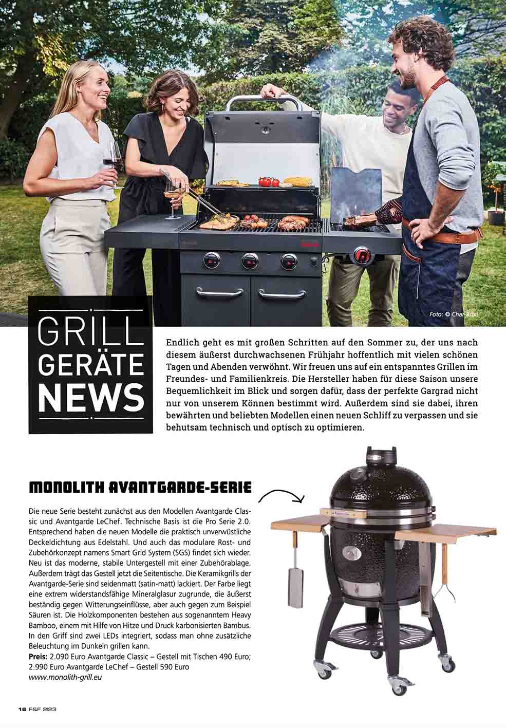 FIRE&FOOD Einzelausgaben Magazin 2023/02 Printausgabe Grillrezepte