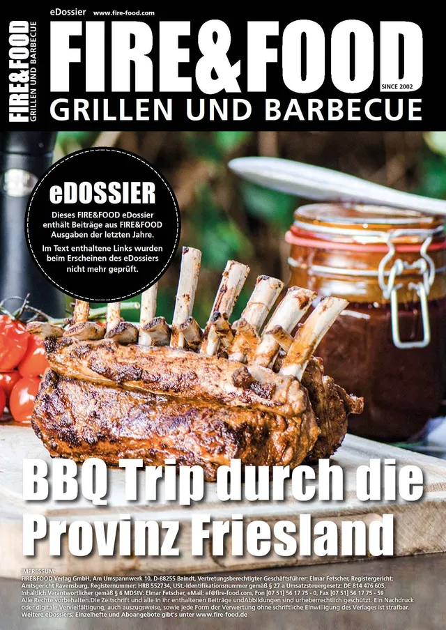 FIRE&FOOD eDossier BBQ Trip Friesland PDF 14 Seiten