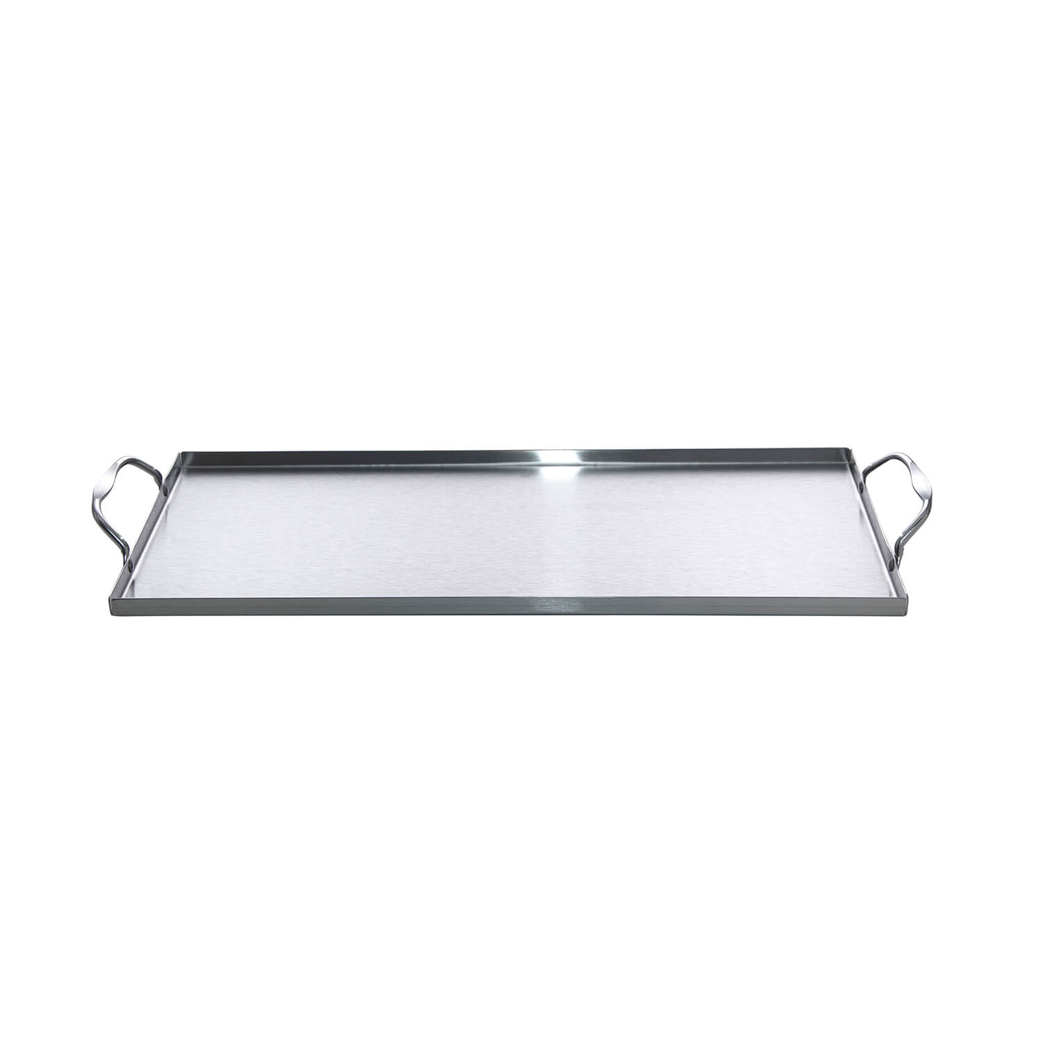 AllGrill Grillzubehör Edelstahl Grillwanne 39,5x19 cm mit Griffen