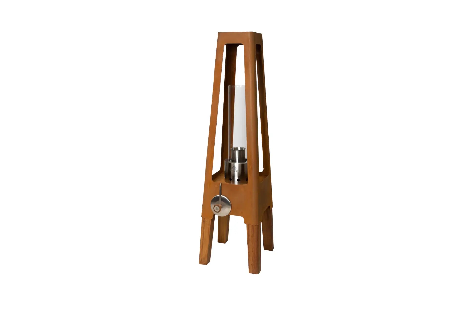 Masuria Nexo Gartenlampe Stahl Black Corten Bio