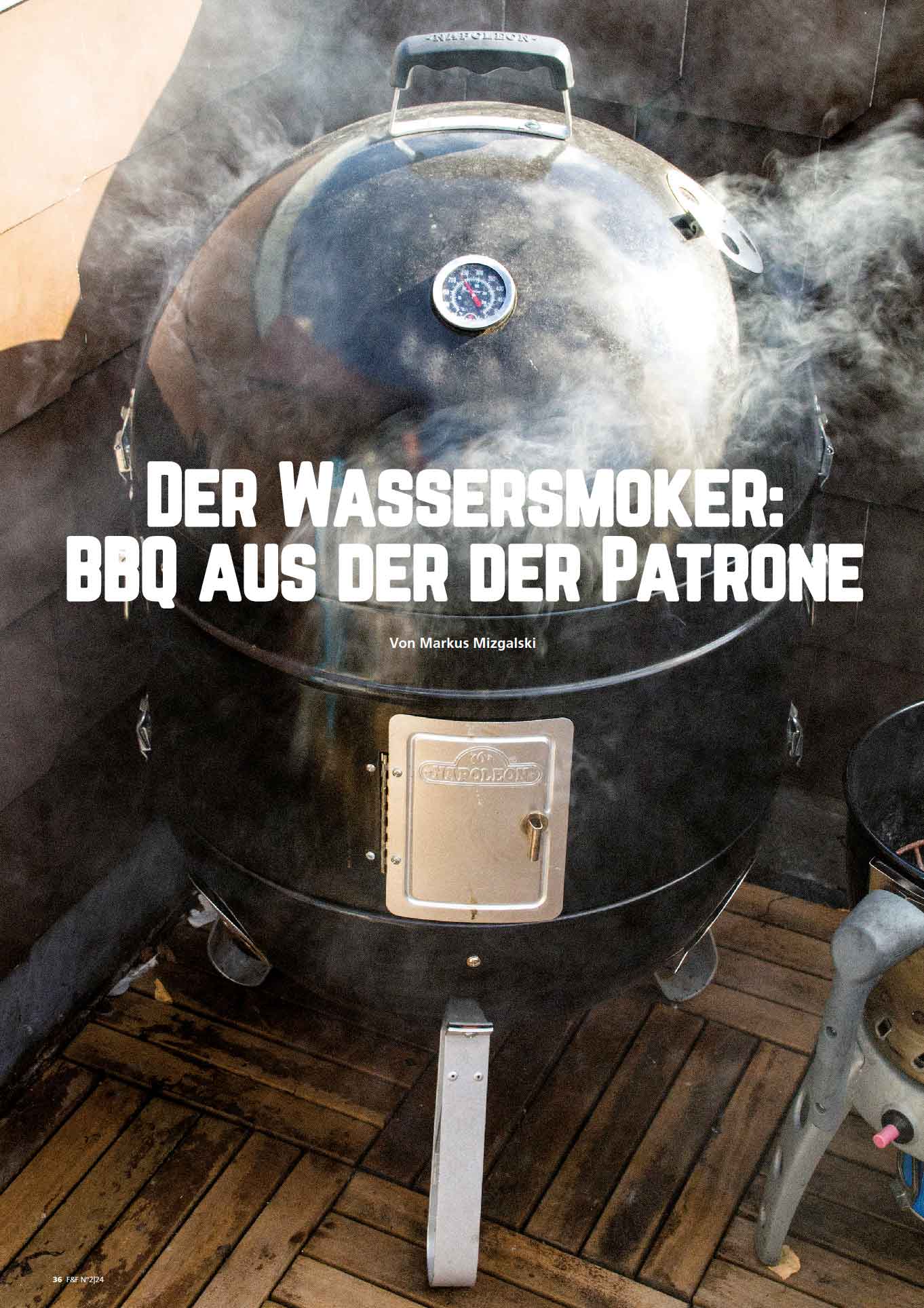 FIRE&FOOD Einzelausgaben 2024/02 Magazin Printausgabe Braten