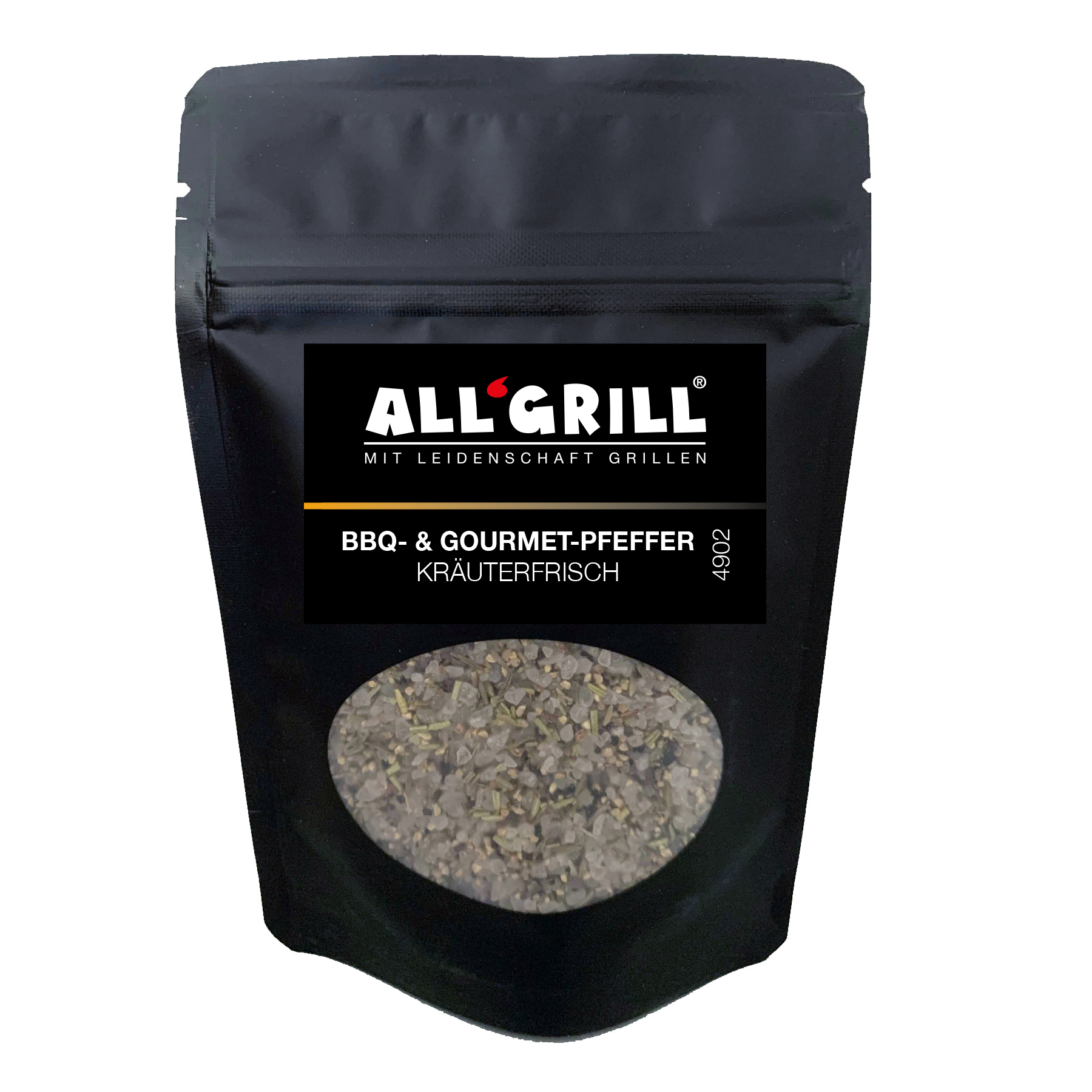 AllGrill Grillzubehör BBQ Gourmet Pfeffer Kräuterfrisch 100 g