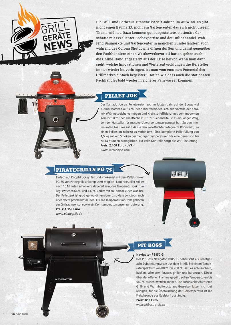 FIRE&FOOD 2020/03 Einzelausgabe Grillmagazin Digitalausgabe Burger