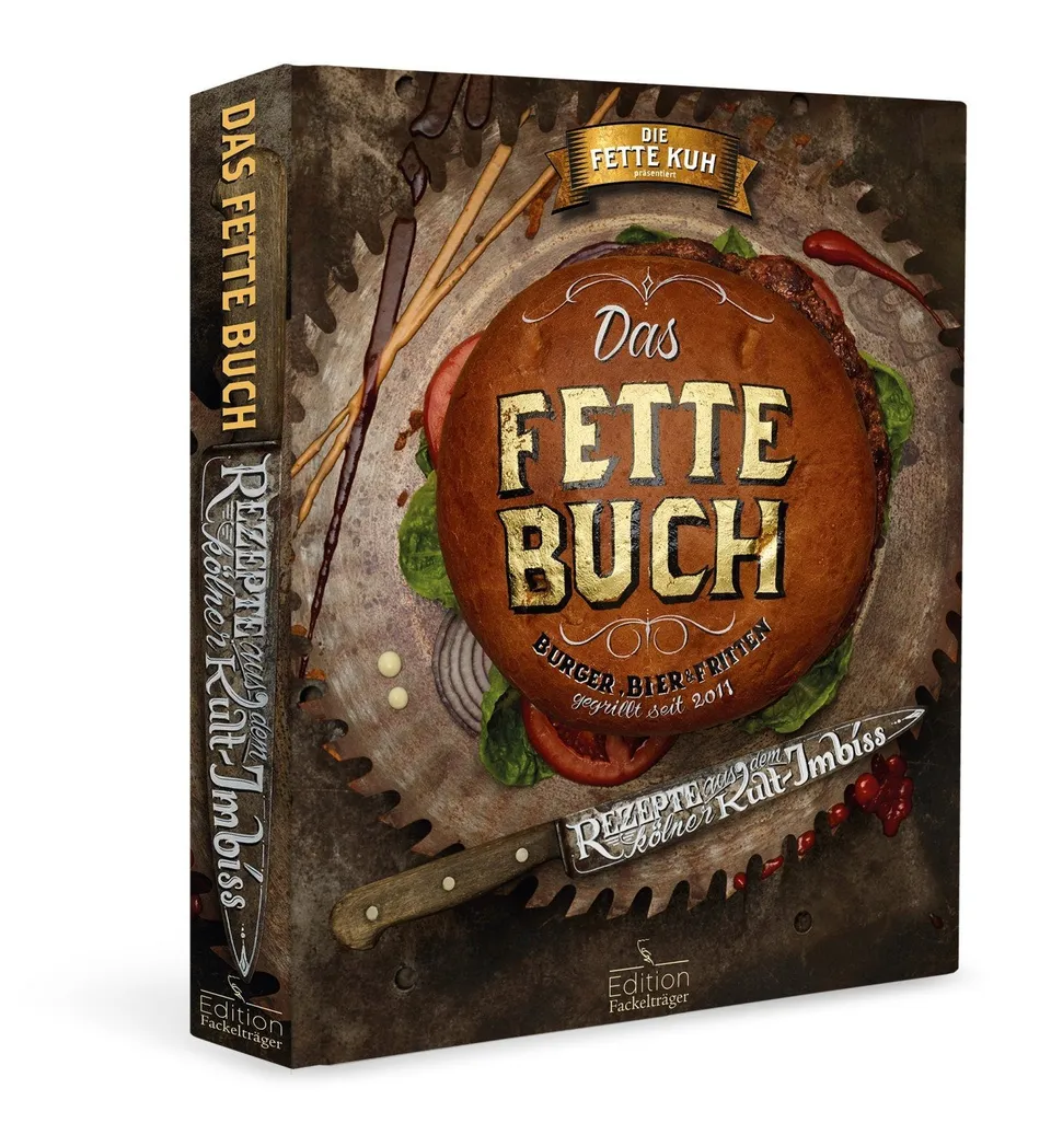 Die Fette Kuh Das Fette Buch Burgerbuch Hardcover 240S