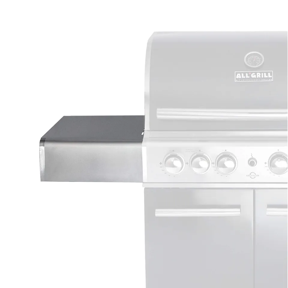 AllGrill Grillzubehör Seitenteil Ablage links 54x34 cm für Chef Modular