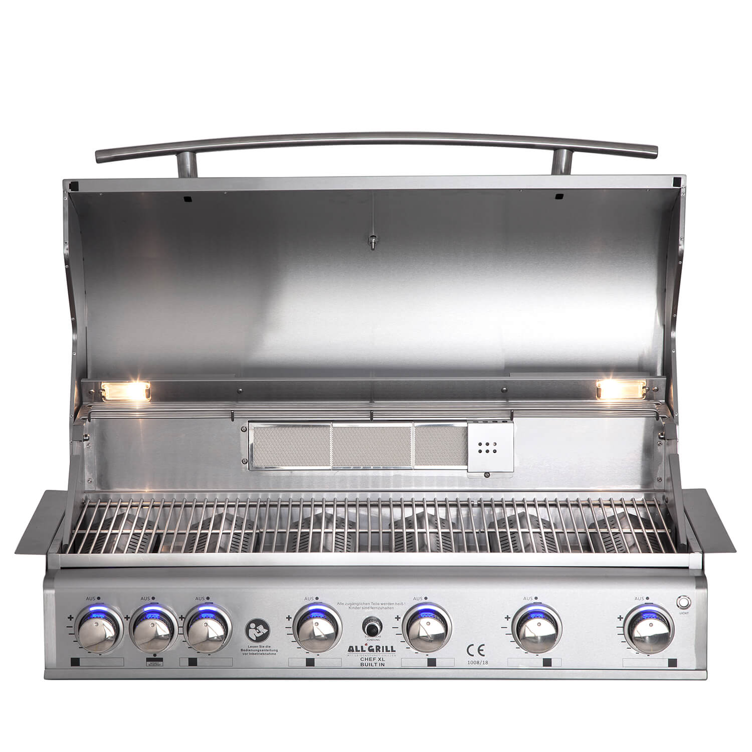 AllGrill Chef Built-in Einbaugrill Chef XL Black Air System