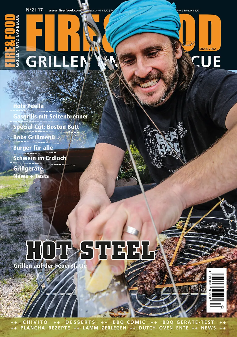 FIRE&FOOD Einzelausgaben 2017/02 Magazin Digital Wagyu