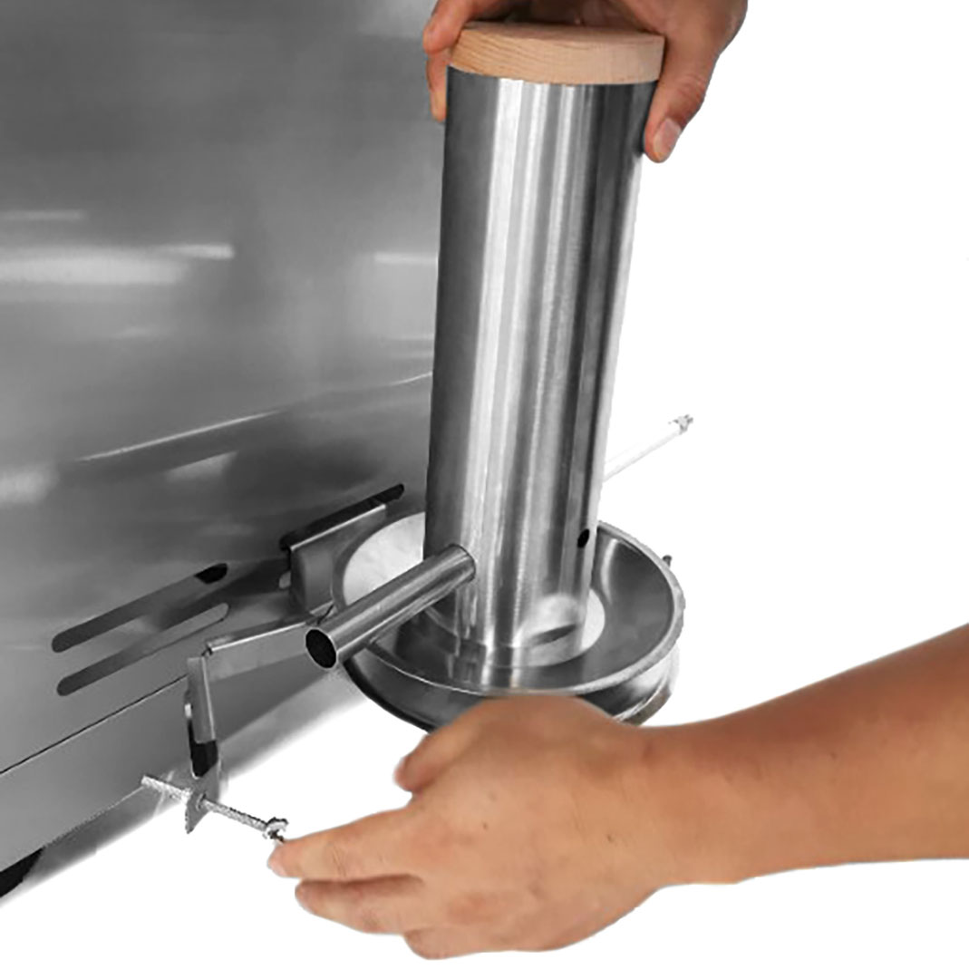 AllGrill Smokesystem mit Halterung Chef Allrounder Modular Smoker