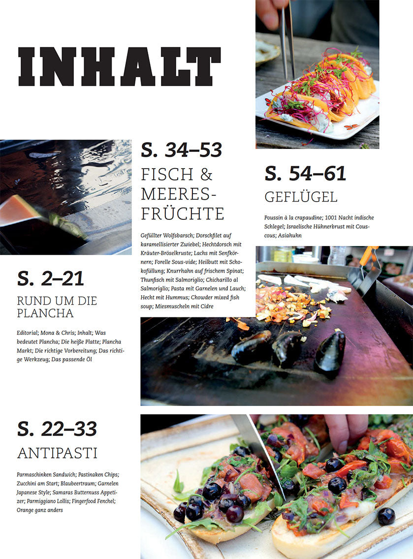 FIRE&FOOD Bookazine No.4 Plancha Grillbuch Printausgabe 60 Rezepte
