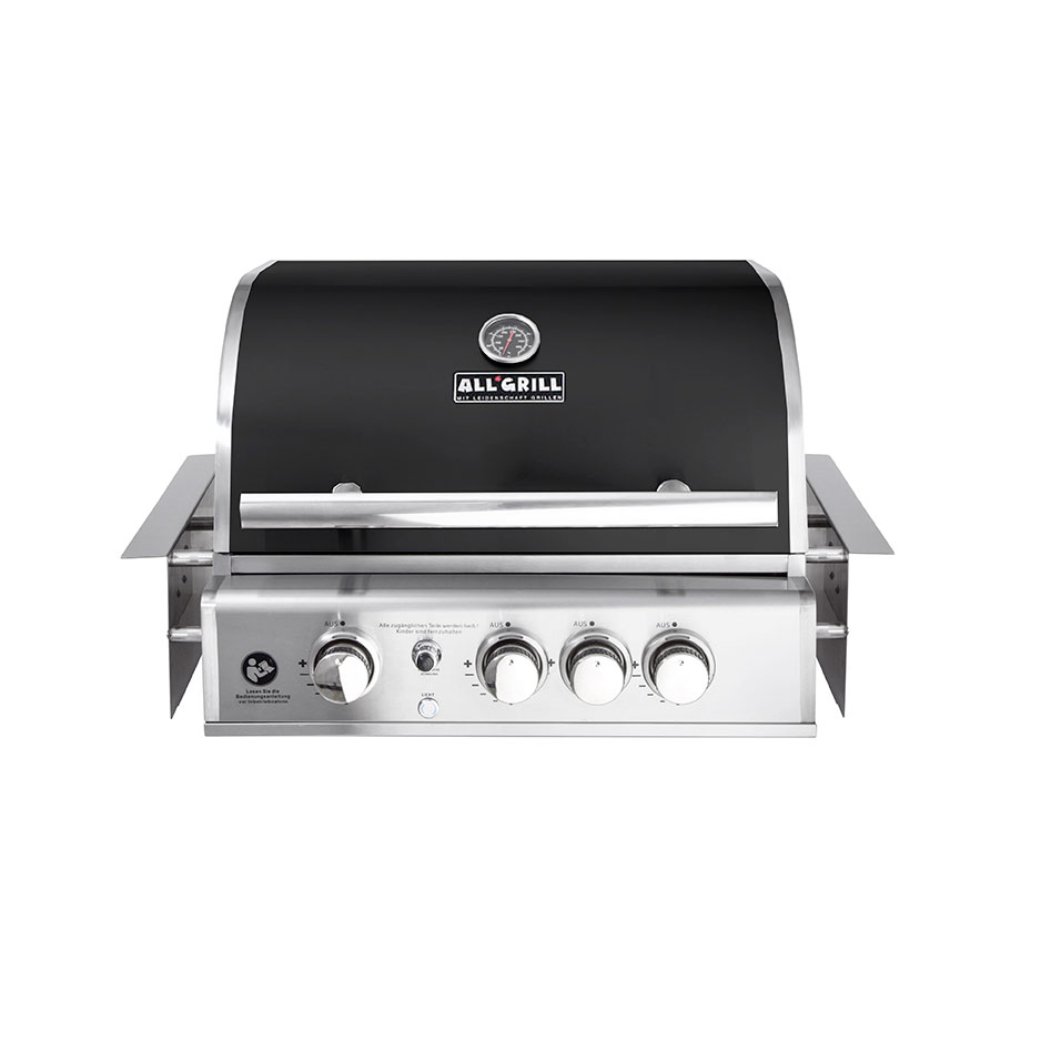 AllGrill Chef M Black Built-in Gasgrill 3-flammig Air System