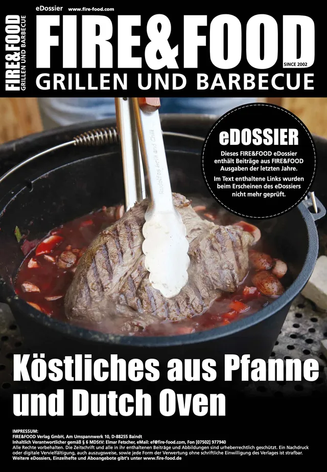 FIRE&FOOD eDossier Pfanne Dutch Oven Rezepte PDF 60 S.