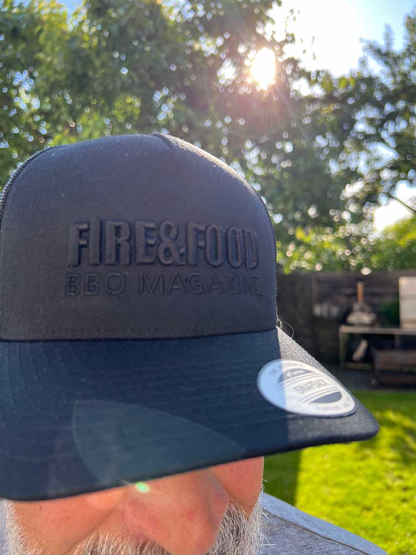 FIRE&FOOD Snapback Cap schwarz Onesize Trucker