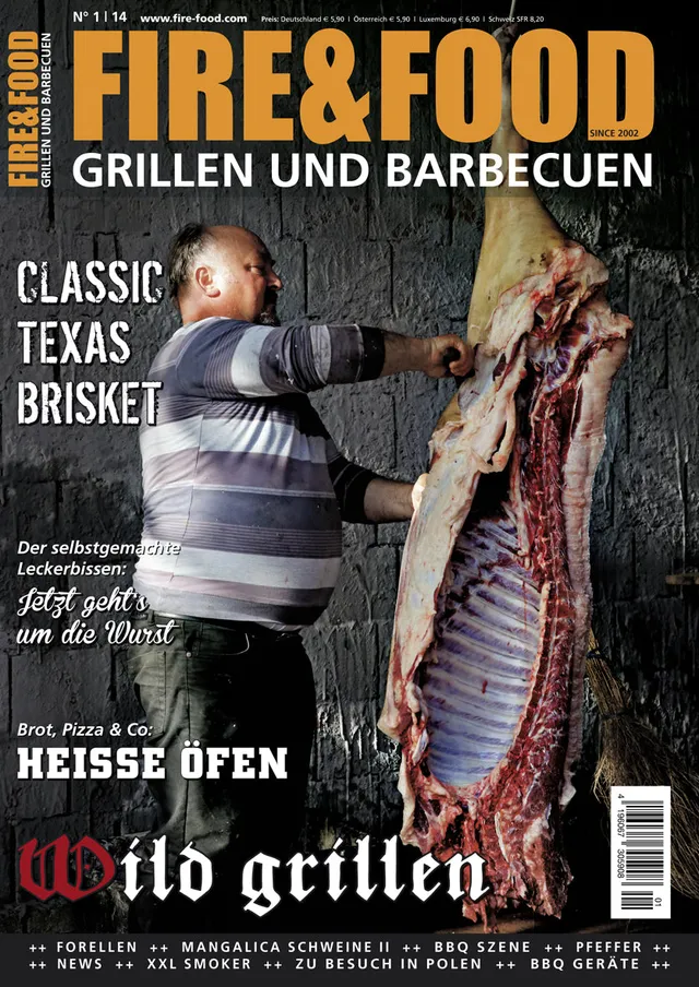 FIRE&FOOD 2014/01 Einzelausgabe Grillmagazin Digitalausgabe