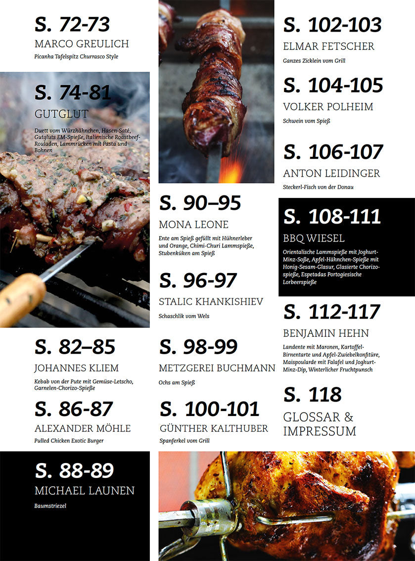 FIRE&FOOD Bookazine No.3 Spießgrillen Heft Printausgabe