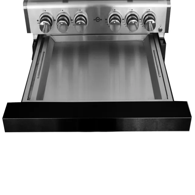 AllGrill Chef Modular S14 XL Black Gasgrill 6-Brenner