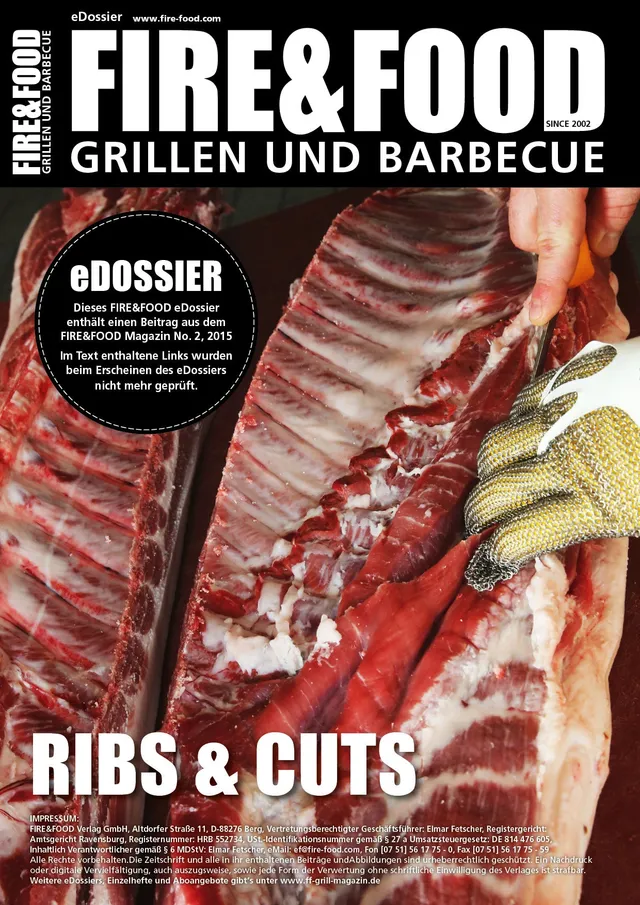 FIRE&FOOD eDossier Ribs & Cuts PDF 3 Seiten Download