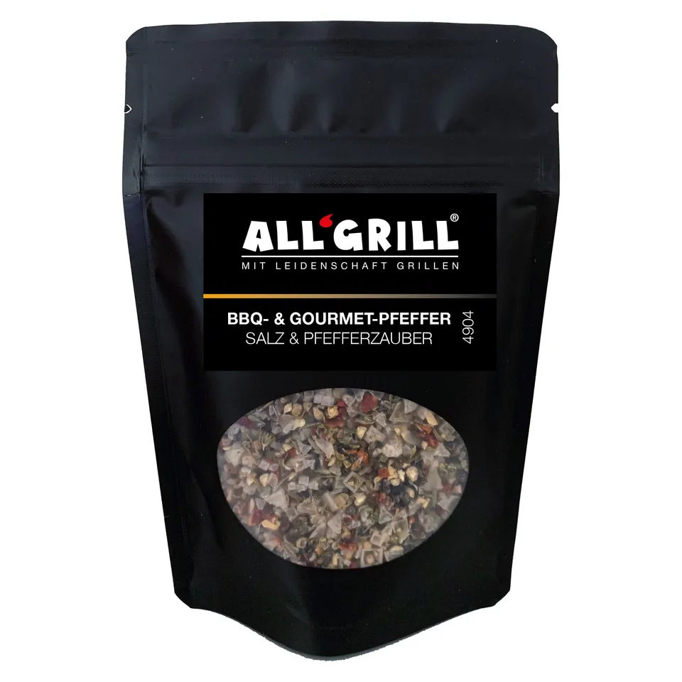 AllGrill Grillzubehör BBQ Salz- Pfefferzauber 60 g Vanille
