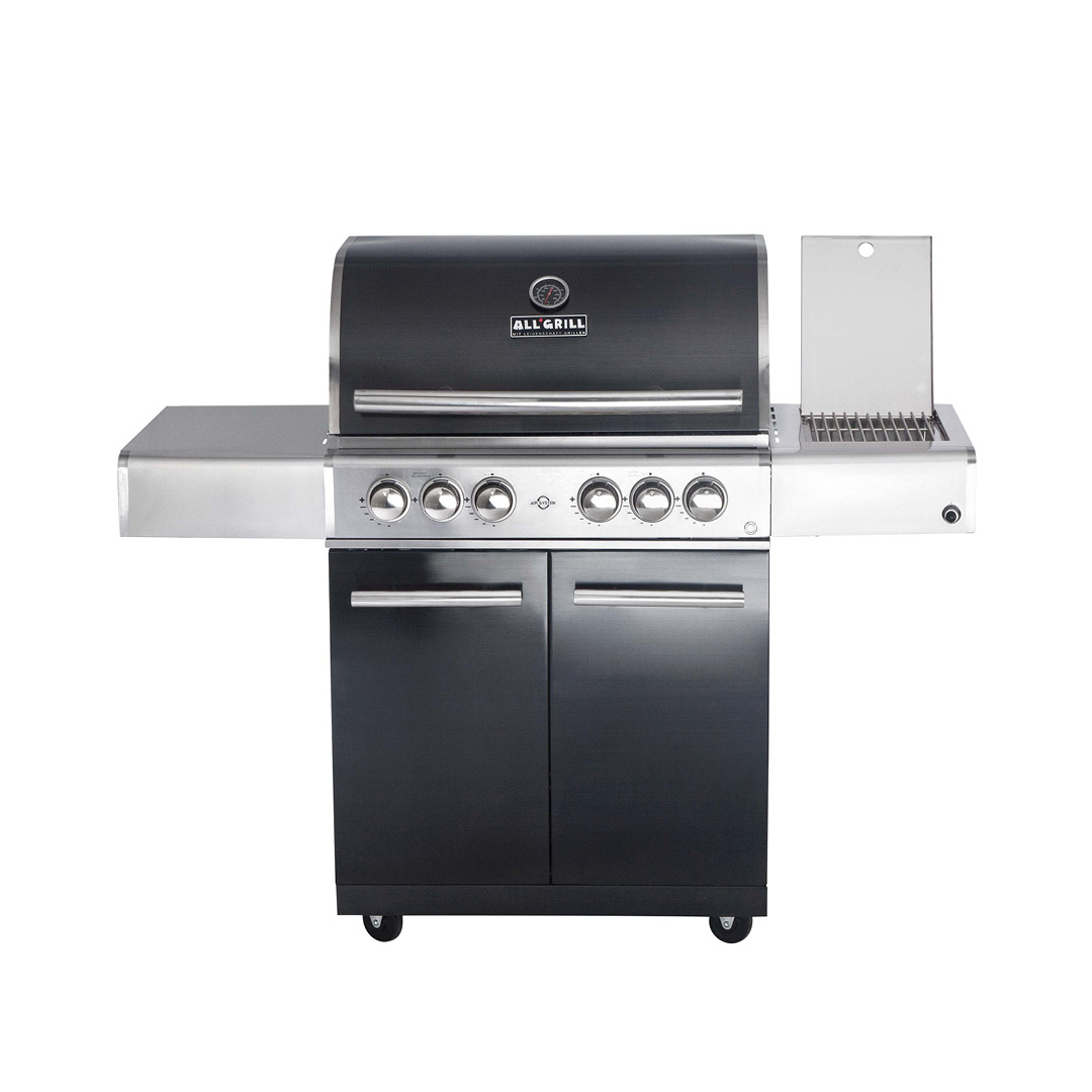 AllGrill Chef Modular L Black Gasgrill Edelstahl 4 Brenner