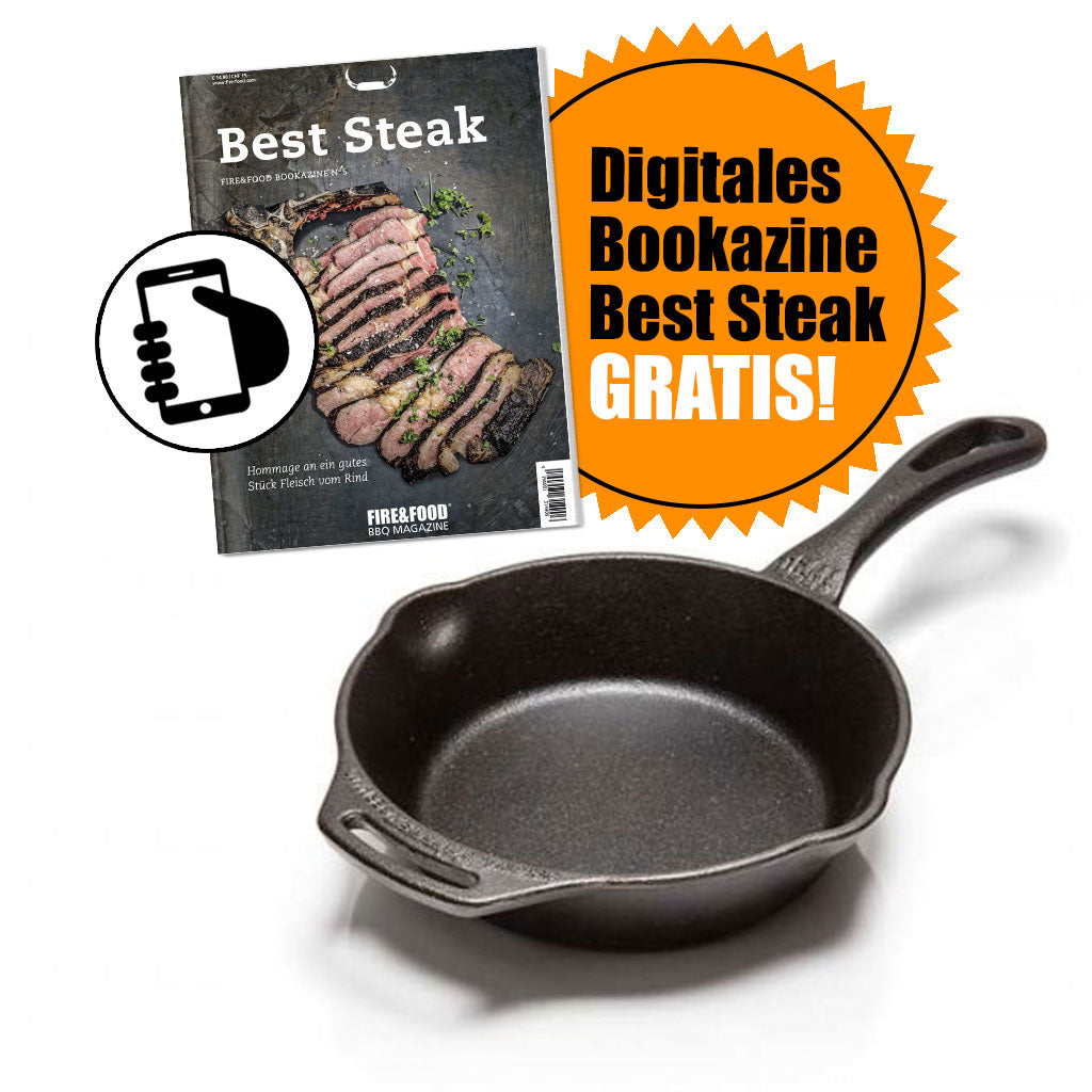 FIRE&FOOD Pfannen Petromax Feuerpfanne fp20 Gusseisen 1 Liter