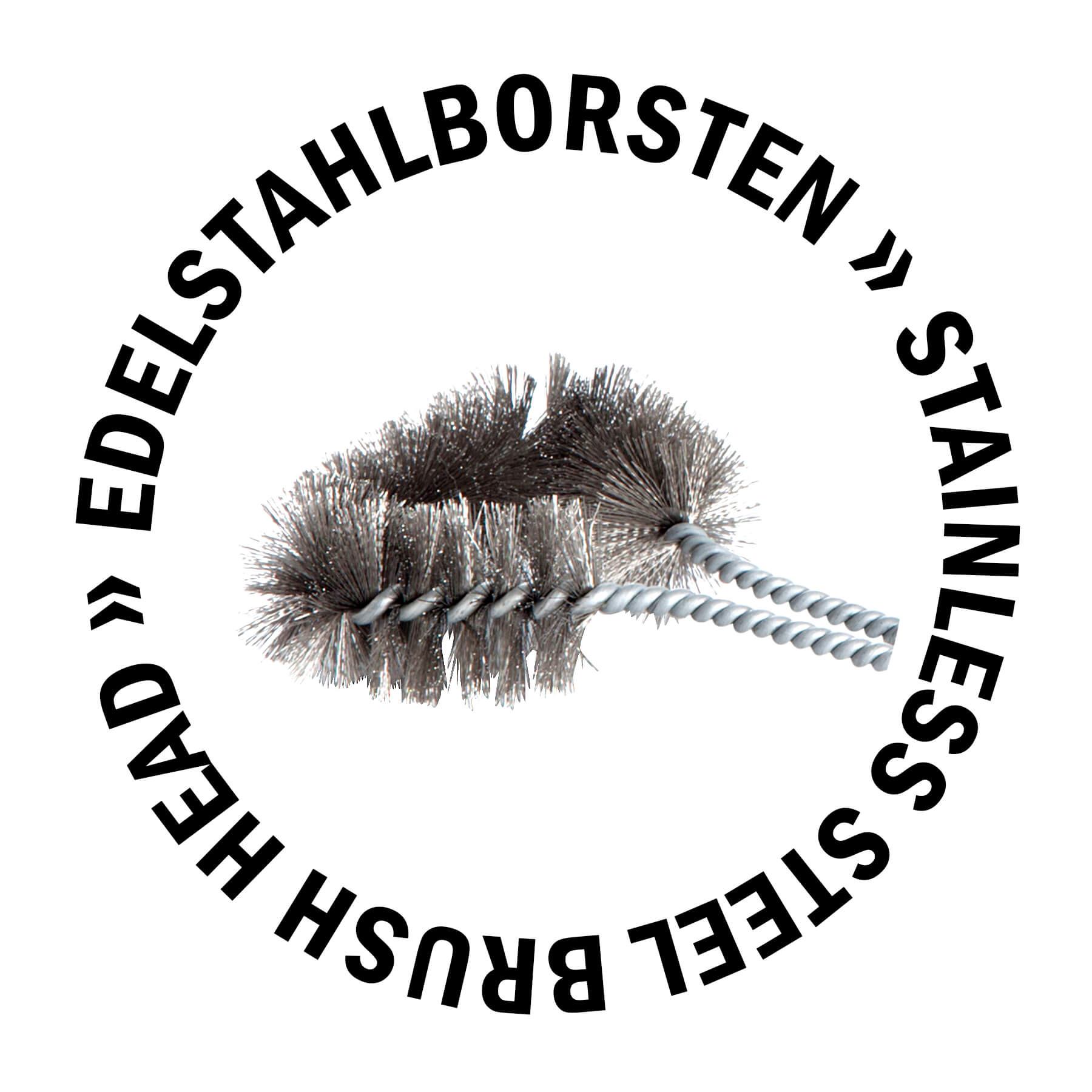 AllGrill Grillzubehör Grillbürste 28 cm Edelstahl